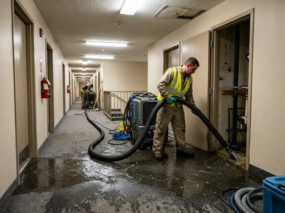 multi-unit-apartment-hallway-f-005 — frequently asked questions, Emergency Burst Pipe Water Extraction & Removal in Maitland…